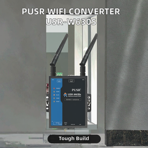 Convertidor WiFi USR-TCP232-306 PUSR, Serial/Ethernet, 2 RJ45 (1WAN/LAN+1LAN), 2 Puertos Seriales (RS232+RS485), MQTT, Fabricante - Product Image 2