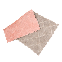 Serviette de cuisine personnalisée du fabricant, tissage de gaufres, microfibre, chiffon de nettoyage