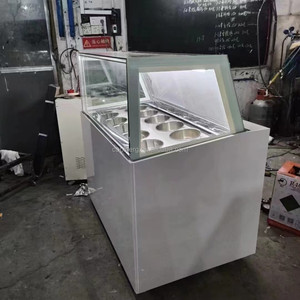 Chất lượng cao hiệu quả chi phí duy nhất nhiệt độ kem Tủ đông vật liệu thủy tinh dẫn ánh sáng hiển thị nhanh chóng đông lạnh nhiệt độ thấp - Product Image 5