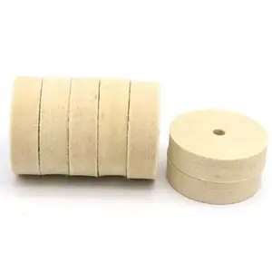 Tampon de polissage en laine pour le métal, le plastique, les bijoux et les miroirs, tampon en feutre pour outils rotatifs <span class=keywords><strong>Dremel</strong></span> - Product Image 5