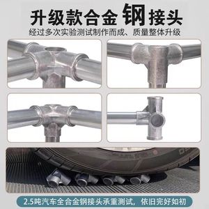 ตู้เสื้อผ้าแบบผ้าโครงเหล็ก 26 มม. ประตูบานเลื่อน ทนทาน ใช้ในบ้าน ห้องนอน - Product Image 3