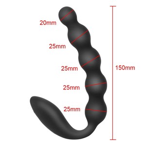Massaggiatore Anale Vibrante con 10 Modalità di Vibrazione, Giocattolo Anale in Silicone per Uomini, Donne e Coppie - Product Image 6