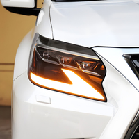 Ensemble de phares LED KGKB pour Lexus GX GX400 GX460 2014-2020 6000K 3 projecteurs Clignotants séquentiels Démarrage Plug & Play