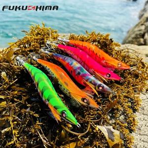 FUKUSHIMA 3.5 EO 3 S/M 20G GREENEYES SQUID JIGS GLOW EGI LURE PÊCHE EN BOIS CREVETTES APPÂTS CROCHETS TRANCHANTS SEICHE OCTOPUS BATEAU - Product Image 3