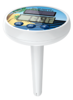 Termometer Kolam Renang Digital Tahan Air dengan Layar LCD Resolusi 0.1C Bertenaga Surya Tampilan Suhu Tinggi/Rendah untuk Kolam Renang dan Bak Mandi Air Panas.