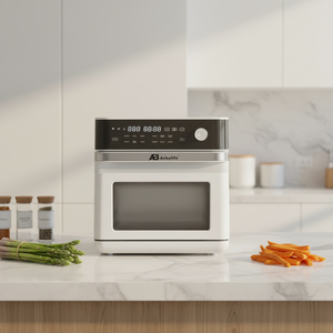 Horno <span class=keywords><strong>de</strong></span> Vapor Cuadrado Moderno <span class=keywords><strong>de</strong></span> Acero Inoxidable Anbolife, <span class=keywords><strong>Freidora</strong></span> <span class=keywords><strong>de</strong></span> <span class=keywords><strong>Aire</strong></span> <span class=keywords><strong>de</strong></span> Gran Capacidad (10-15L) con Control Digital y Placa PCB - Product Image 4