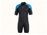 Combinaison de plongée courte à fermeture éclair sur le devant pour homme, combinaison de plongée sous-marine, combinaison de surf, combinaison de plongée avec tuba