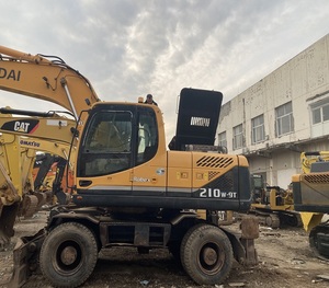 Excavadoras de Ruedas Usadas en Venta, Hyundai 210 de Alta Potencia, Excavadora Grande de 21 Toneladas, Adecuada para Minería - Product Image 5