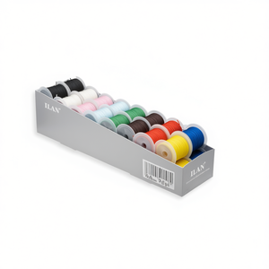 Filo per Macramè Ilan 0.6mm 25m Perlato, Set di 32 Pezzi per Artigianato - Product Image 1