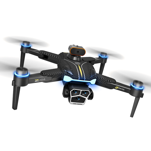 Z104 4.5-inch Screen Remote Control GPS Aerial Photography Drone Camera 720p 360 Degree Obstacle Avoidance Brushless WiFi