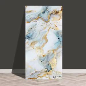 İç Mekan Dekorasyonu için UV Mermer PVC Duvar Panelleri Çizgili Tasarım Kolay Montajlı Yangına Dayanıklı Oteller ve Villalar için - Product Image 5