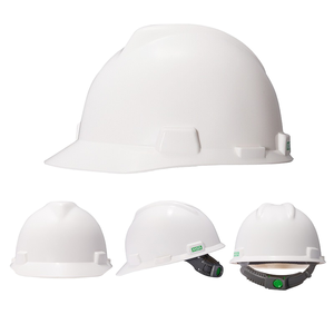<span class=keywords><strong>หมวก</strong></span>นิรภัยสีเหลืองแบบ <span class=keywords><strong>MSA</strong></span> ได้รับการรับรองมาตรฐาน ANSI Z891 สำหรับงานก่อสร้างในอุตสาหกรรม พร้อมระบบปรับระดับสายรัดเพื่อความปลอดภัยในการทำงาน - Product Image 2