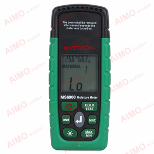 Mastech Ms6900 <b>Moisture</b> Meter Digital Wood Soil Cement <b>Tester</b> With Lcd Display And Backlight - Product Image 1