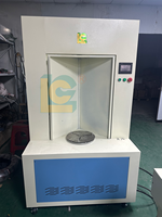 Nouvelle machine de séchage UV semi-automatique pour la sérigraphie sur fûts d'extincteurs, avec une puissance de 6 kW et une garantie d'un an