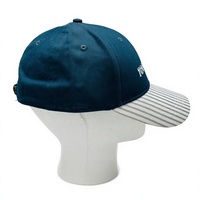 Casquette de baseball en coton 100% avec broderie de logo personnalisé, multicolores, fermeture à boucle métallique réglable, unisexe, adulte, toutes saisons