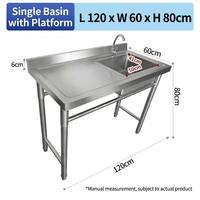 Plan de travail de cuisine commerciale en acier inoxydable Guanbai, revêtement ignifuge, capacité de charge de 300 kg/m, résistance à la corrosion