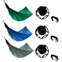 Benutzer definierte Großhandel Fallschirm Low MOQ Outdoor tragbare Camping Ultlight Nylon Hängematte