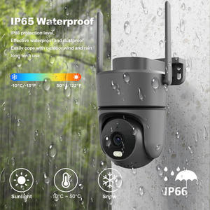 Caméra intelligente extérieure WiFi 6 avec détection humanoïde IA, vision nocturne couleur, 8MP 4K, appel vocal bidirectionnel - Product Image 1