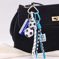 Porte-clés tendance mini sport (tennis, baseball) avec cordon mignon, breloque de sac, pendentif pour sac à dos et sac à main, accessoires, cadeau pour femme