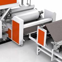 Nouvelle machine de laminage par extrusion semi-automatique à grande vitesse pour le papier, les tissus non tissés, le papier d'aluminium et le laminage PE de haute performance