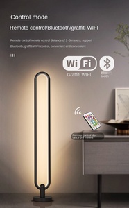 FW09 Smart App Conrtol Wifi Bluetooth Rgb Changement de Couleur Éclairage d'Ambiance Lumière Ambiante Led Smart Corner Lampadaires - Product Image 2