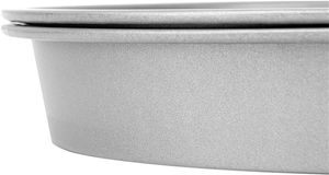 Juego de utensilios de cocina redondos de 4 pulgadas, bandeja para hornear, <span class=keywords><strong>Pan</strong></span>, comida, <span class=keywords><strong>Pan</strong></span>, 4 formas diferentes de acero al carbono, zanahoria - Product Image 3