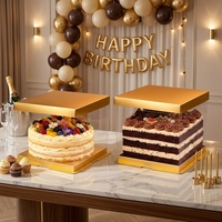 Boîtes à gâteaux de 12 pouces de qualité supérieure, directement de l'usine, idéales pour les mariages, les réunions et les fêtes d'anniversaire