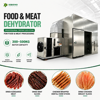 Industriële warmtepompdroger voor dierenvoer, vlees en vis (400-500 kg), SUS304, automatische dehydrator voor het drogen van kipfilets