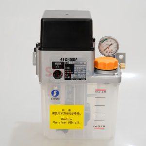 Bomba de aceite lubricante eléctrica SHOWA LCB 40111R-CH, tanque de 2 litros, AC220V, 0.1 L/min, 1.5MPa, para PLC, utilizada para control automático. - Product Image 1