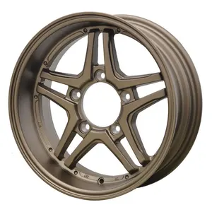 deep dish Bronze 16 inch 5H139.7 for Suzuki jimny 4*4 off-road 5 Split Spoke alloy wheel hub