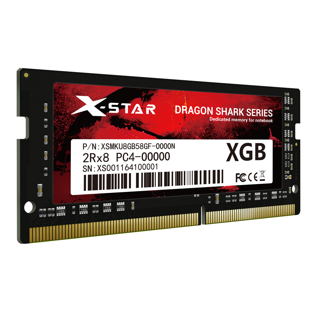 X-Star ddr4 sodimm PC4-19200 laptop 8gb ram memory