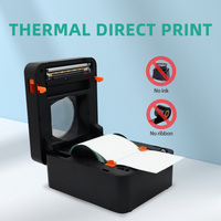 Impresora de Etiquetas Térmicas GTCODESTAR GT-P130B, Impresora Térmica Directa para Recibos, Envíos y Albaranes, USB de Escritorio, 203DPI