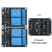 Module de relais à 1, 2, 4, 6 ou 8 canaux DC 5V 12V 24V avec déclenchement par niveau haut et bas pour Arduino Raspberry