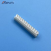 Conector de placa PCB JINDA 5264-12A de 2.5mm, 12 pines, 3A de corriente nominal, cabezal de aguja recta, montaje en placa de latón con orificio pasante