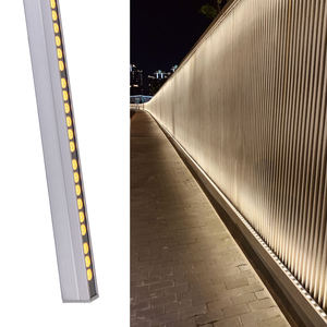 ไฟติดผนังแบบเส้น DX512 สำหรับภายนอกอาคาร 36 วัตต์ แสงวอร์มไวท์ กันน้ำกลางแจ้ง IP65 ไฟ LED สำหรับศาลา <span class=keywords><strong>บ้าน</strong></span>ริมชายหาด ไฟตกแต่งผนังอาคาร - Product Image 4
