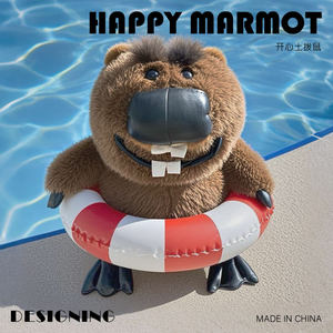 Diseño personalizado Marmot peluche Animal de peluche de juguete al por mayor Animal de peluche fabricante de juguetes de peluche - Product Image 5