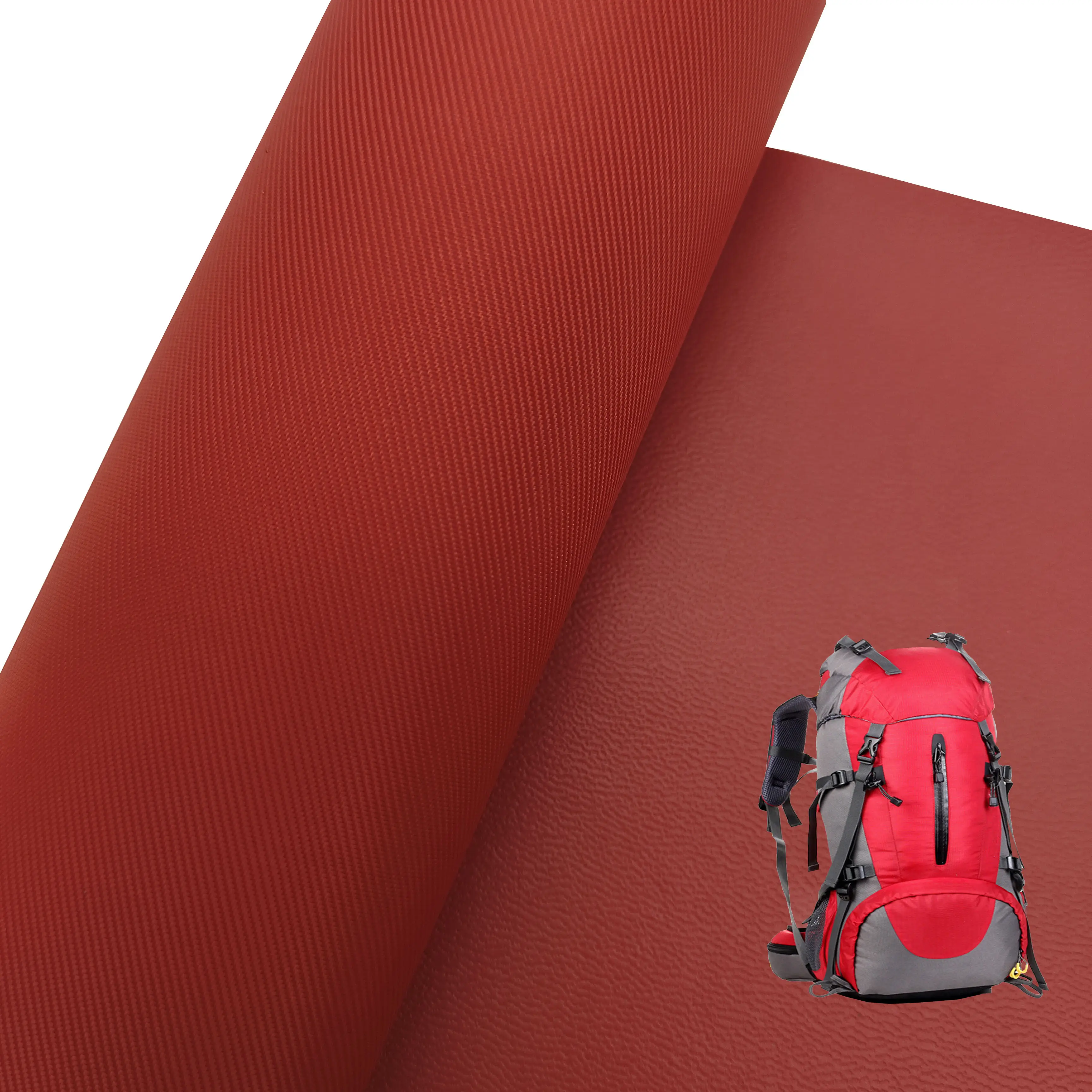 Mejor Venta de PVC recubierto de sarga de espuma de poliéster impermeable tela Oxford mochila tela de China para uso en prendas de vestir