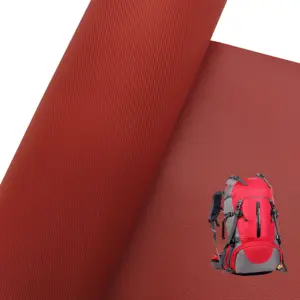 Best Selling PVC Coated Twill Foam Polyester Waterproof Oxford fabric Backpack Fabric from China for Apparel Use