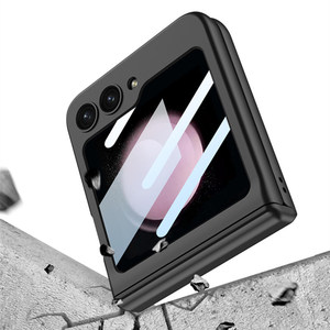 Funda de teléfono plegable protectora magnética de PC dura a prueba de golpes para Samsung <span class=keywords><strong>Galaxy</strong></span> <span class=keywords><strong>Z</strong></span> <span class=keywords><strong>Flip</strong></span> <span class=keywords><strong>3</strong></span> 4 5 - Product Image 4