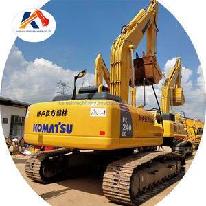 Excavadora Komatsu PC240 usada de Japón PC240LC, máquina de 24 toneladas de peso operativo 24600 con caja de cambios de motor modelo japonés - Product Image 1
