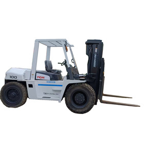 รถยกดีเซลมือสองราคาถูก ขาย รถยก TCM FD100 10 ตัน เสาสูง 4.5 เมตร - Product Image 1