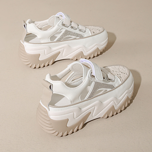 Scarpe da corsa grandi da <span class=keywords><strong>donna</strong></span> con plateau stile Sport <span class=keywords><strong>Tennis</strong></span> <span class=keywords><strong>donna</strong></span> stile passeggio - Product Image 3