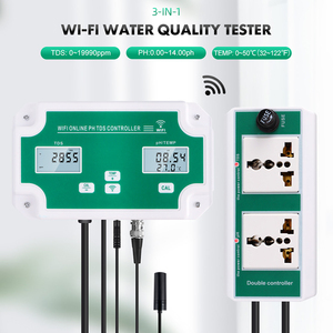 Kỹ thuật số TDS điều khiển tự động hiệu chuẩn thủy canh <span class=keywords><strong>Wifi</strong></span> TDS nhiệt độ pH điều khiển với ứng dụng - Product Image 6