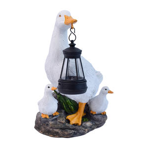 Lámpara Solar de Jardín con Forma de Pato, Adorno Creativo para Decoración del Hogar, Artesanía Luminosa - Product Image 5