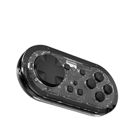 Manette de jeu miniature mignonne de la taille d'un porte-clés avec lumière LED pour Switch, Android, manette de jeu intelligente