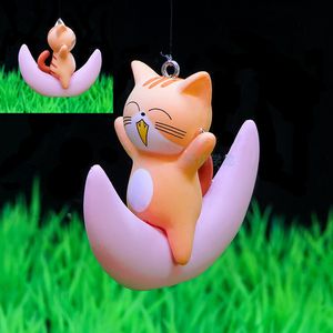 <span class=keywords><strong>Fish</strong></span> Tank Decoração Paisagem Ornamento Lua Animal <span class=keywords><strong>Fish</strong></span> Tank Flutuante Pingente Little Bear Little Dog Blue Fatty Diver - Product Image 5