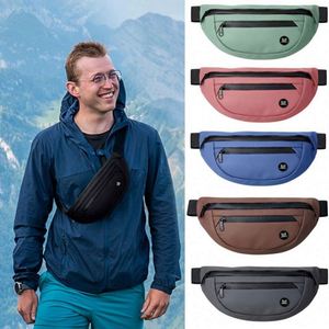 Multi Compartment 900D Membrane <b>Waterproof</b> Sports Organizer Waist Belt Bag Crossbody Fanny <b>Pack</b> - Product Image 4