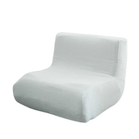 Housse de canapé simple universelle extensible tout-en-un, design polyvalent nordique en forme de chenille, anti-poussière pour chaises de balcon et de loisirs