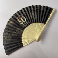 Prix d'usine populaire personnalisé Anime papier main ventilateur Logo impression main ventilateur papier tissu main ventilateurs avec exposition diffuse