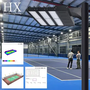 Luzes de led antirreflexo polarizadas, luz de estádio para esportes, à prova d' água, para badminton, corte de tênis